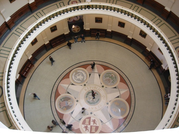 Texas Capitol, rotunda, Austin, November 2012