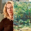 Barbara Hines, artist, painting