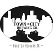 Town in City Brewing Co., logo, Heights, beer