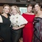 12, CAM gala, March 2013, Stephanie Cockrell, Kathryn Smith, Rosemarie Johnson, Melissa Mithoff