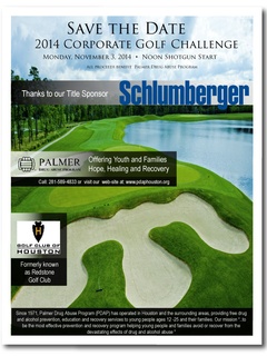 2014 Annual Palmer Drug Abuse Program Houston Corporate Golf Challenge