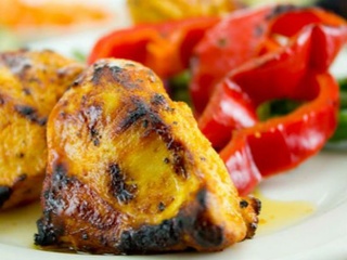 Grilled chicken tapas at Cafe Izmir in Dallas