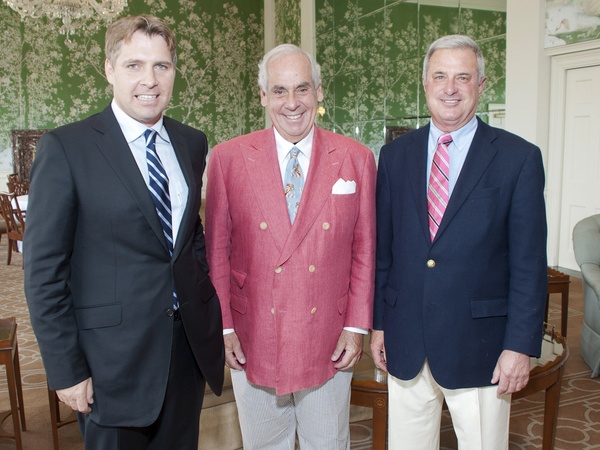 The Eden Club cocktail reception, June 2012, Tom Lawrence, John Daugherty Jr., Larry Anton