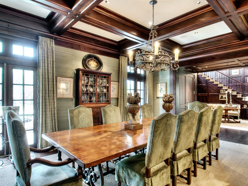 Houston, most expensive homes, 1722 River Oaks Blvd., January 2013, dining room