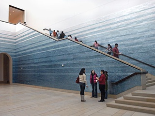 Austin Photo: Places_Arts_Blanton_Museum_Stairway