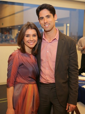 Alley Theatre CenterStage Dinner - A Few Good Men, March 2013, Rachael Volz, Jason Volz