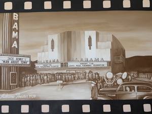 Trader Joe's, Alabama Theater, movie poster