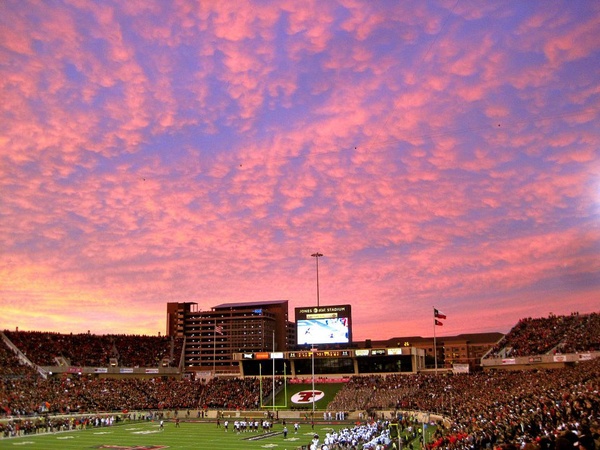 Lubbock, stadium, sky