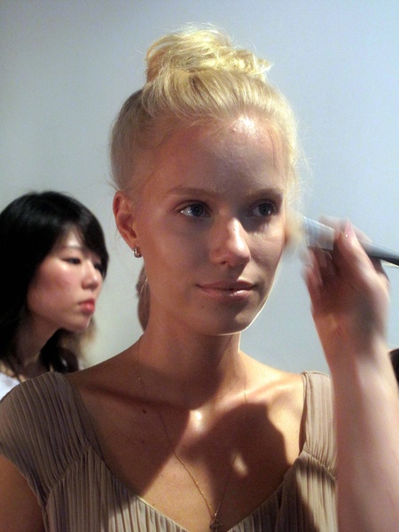 Austin Photo Set: News_Caitlin_nyfw backstage_sep 2012_siriano 3