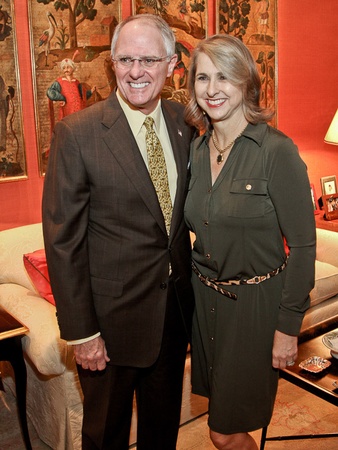 The Nature Conservancy luncheon, October 2012, Dick Hansen, Susan Hansen