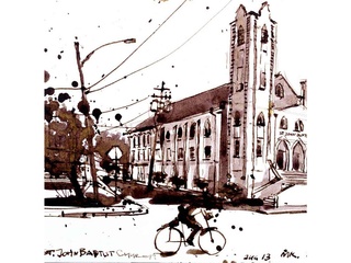 Russian Cultural Center Our Texas presents “This is Houston. Pages From My Sketchbook" opening reception