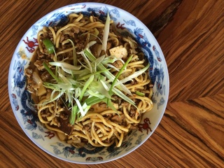 Cannon Chinese Kitchen pork and tofu noodles