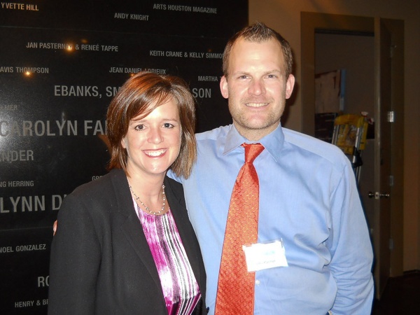 Attorney Ann Johnson and Artist John Ross Palmer