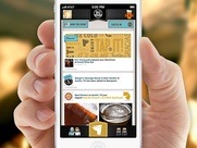 BeerGram, cell phone, hand