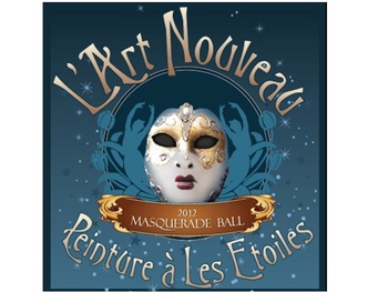 Museum of Cultural Arts Houston's "L’Art Nouveau Masquerade Ball - Peinture a Les Etoiles"