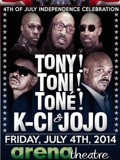 Tony! Toni! Toné! in concert with Kci & JoJo