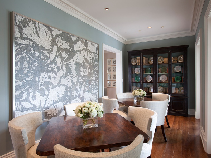 Laura Singleton, interior design, October 2012, dining area