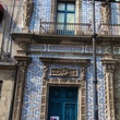 Blue Tile Building, Historical District, Mexico City, July 2012
