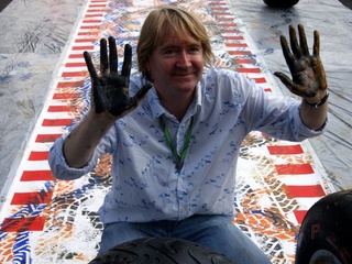 Official Formula 1 artist Mark Dickens