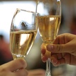 Champagne toast