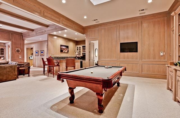 Billiard room at 5600 Cradlerock in Plano