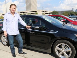 Joel, Chevy Volt test drive, November 2012, Chad Miller