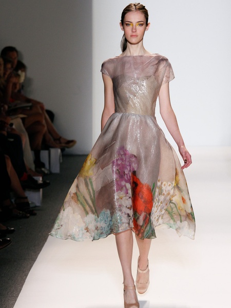 Clifford, Fashion Week spring 2013, September 2012, Lela Rose, Look 26
