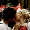 Couple kissing