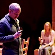 Nancy, life in the middle, February 2013, Philip Lehl and Kim Tobin in Stark Naked Theatre's production of Dinner With Friends