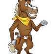 Grand Texas Theme Park, horse, mascot