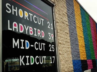 Birds Barbershop Sign