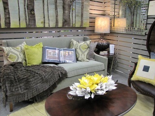 couch for the Austin Home and Garden Show