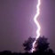 lightning, lightning bolt, tree