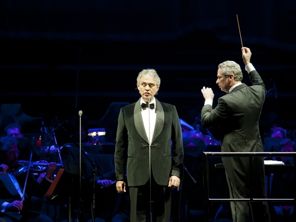 Andrea Bocelli, concert, November 2012