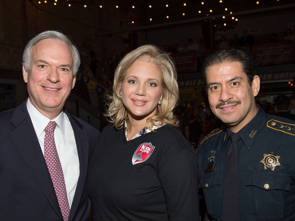 K9s4COPS benefit, September 2012, Robert Eckels, Kristi Schiller, Sheriff Adrian Garcia