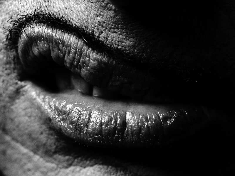 News_Greg Gorman_John Water's Lips