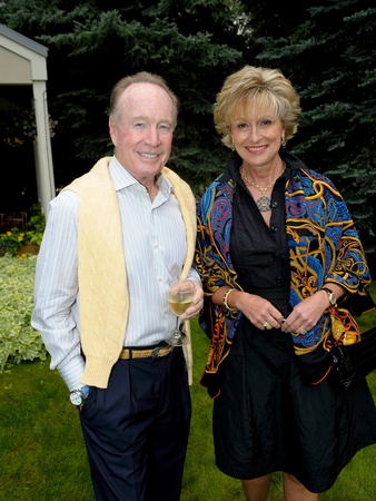 MD Anderson in Aspen, July 2012, Mike Curran, Dr. Veronica Selinko-Curran