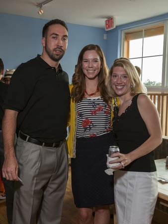 Luke Caden, Melissa Reihle, Meredith Rose, La Fisheria, Aug. 2012
