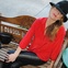 Lindley Arnoldy, leather pants, August 2012