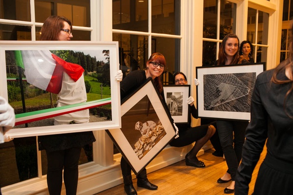 HCP 2013 Print Auction, February 2013, Art handlers