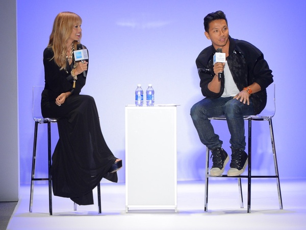 Rachel Zoe and Prabal Gurung at the Amex CMO Show