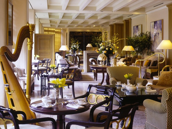 afternoon tea, St. Regis, August 2012, tea room