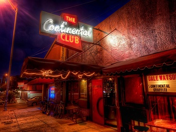 Austin Photo: Places_Live Music_Continental Club_Exterior