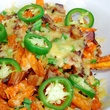 Loaded sweet potato fries at Company Cafe in Dallas