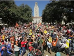 Austin Photo Set: news_jonathan_UT harlem shake_feb 2013_screenshot