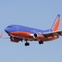 Southwest Airlines airpline jet flying
