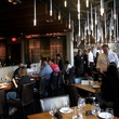 Bottom's Up, Del Frisco's Grille, March 2013, interior, crowd