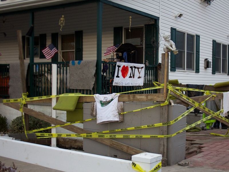 1, I Am Waters Disaster Relief, Superstorm Sandy, Elena Davis, November 2012, Breezy Point post sandy