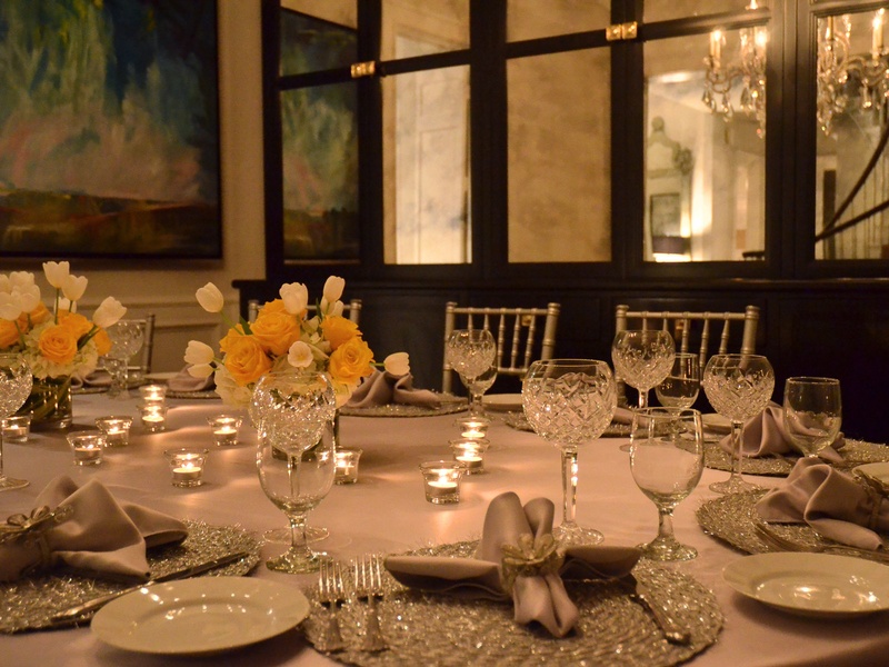 6, CultureMap Alyce party, December 2012, table setting, table decorations