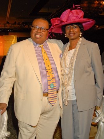 Brentwood luncheon, June 2012, Joe Ratliff, Glenda Hopkins